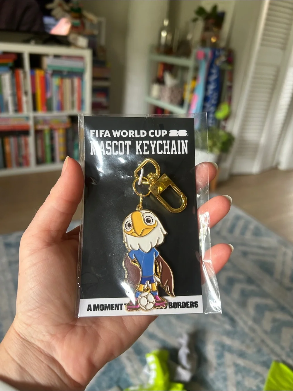 World Cup Mascot Keychain - Clutch